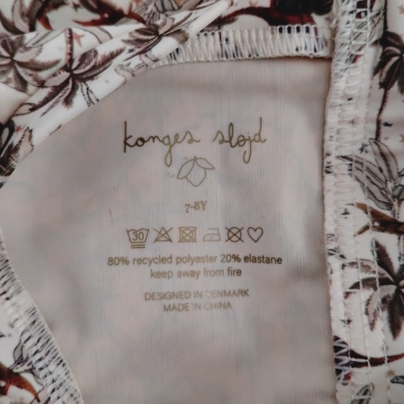 Konges Sløjd Dinosaur Rashguard Swim Top - Picture 6 of 6